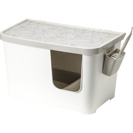 Savic hop in outlet cat litter box